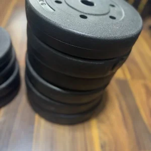 Opti Vinyl Dumbbell and Barbell Set - Image 2