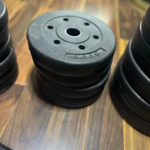 Opti Vinyl Dumbbell and Barbell Set - Image 4