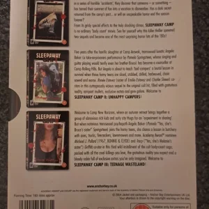 Sleepaway Camp 3 Dvd Box Set (Rare) - Image 2