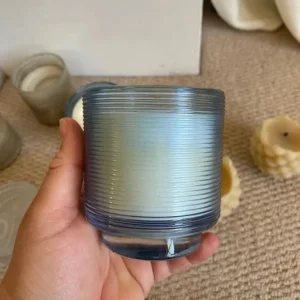 Set of candles and candle holders - Image 2