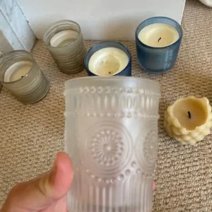 Set of candles and candle holders - Image 4