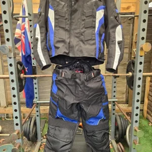 Motorcycle Waterproof Suit Cordura Textile Armoured Motorbike Jacket and Trouser - Image 2
