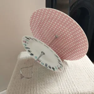 Two Tier Ceramic Cake Stand - Image 5