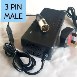 3 PIN 58.8V ebike BATTERY CHARGER Escooter Electric bike E-Bike E Bike 3 PIN MALE for 52v 48V