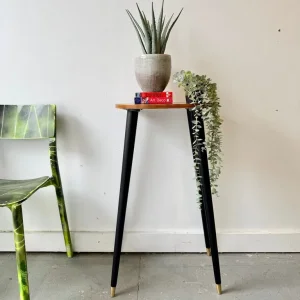 Vintage Side Table Plant Stand - Image 5