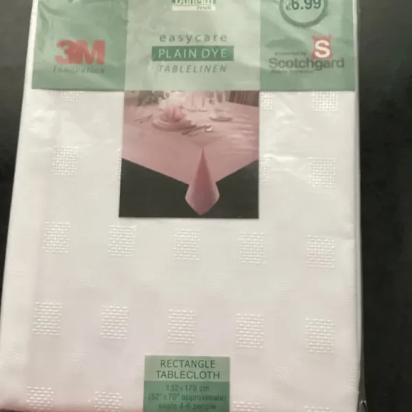 New sealed fabric tablecloth