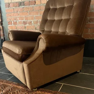 Schreiber retro reclining armchair. - Image 3