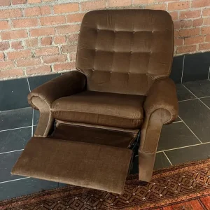 Schreiber retro reclining armchair. - Image 4
