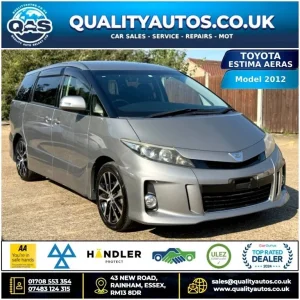 2012 Toyota Estima AERAS 2.4 LITRE AUTO ULEZ 12-12 FRESH IMPORT VERIFIED MILES , FINANCE AVAIL MP...