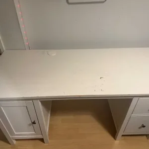 White desk