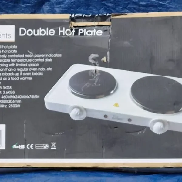 Cast Iron Double Hot Plate