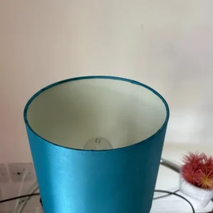 Blue and silver bedside light - Image 3