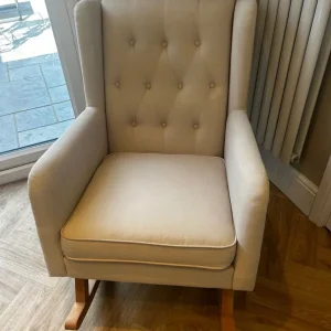 Cream Nursing chair Southampton - Image 3