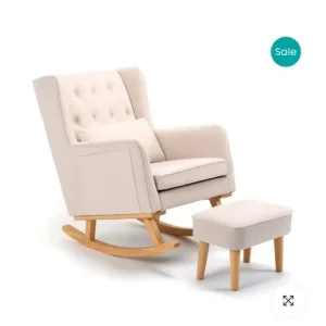Cream Nursing chair Southampton - Image 5
