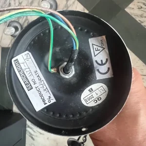 Two Black Metal Chandeliers - Image 5