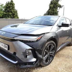 2024 74 REG TOYOTA BZ4X VISION AWD ELECTRIC AUTO DAMAGED REPAIRABLE SALVAGE