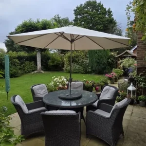 6 seat garden set - Image 2