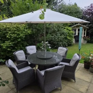 6 seat garden set - Image 4