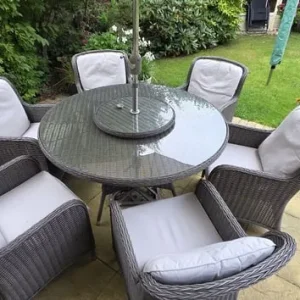 6 seat garden set - Image 6