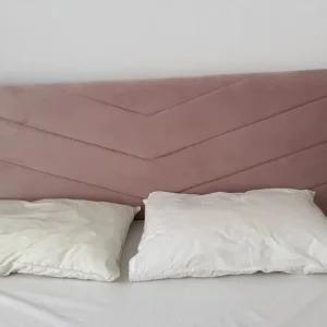 💤 Velvet Euro King Bed Frame + Luxury Memory Foam Mattress – 6 Months Used - Image 2