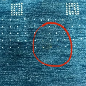 Turquoise John Lewis Rug (100% wool) - Image 4