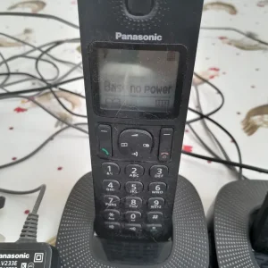 3 x Panasonic phones with answering machine - Image 2