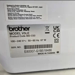 Brother Innov-is V5LE Sewing Embroidery Machine - Image 3