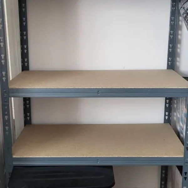 6 x shelving units available