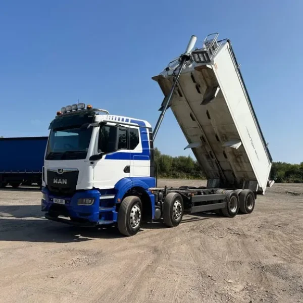 MAN/ ERF TGS 32-430 8X4 ALIBODY TIPPER , SLEEPER , CHOICE OF 2