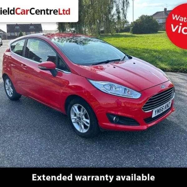 2017 66 FORD FIESTA 1.25 ZETEC HATCHBACK 3DR PETROL MANUAL EURO 6 (82 PS)