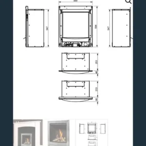 FLAVEL gas fire (NEW) - Image 4