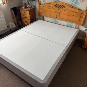 King Divan Bed Base with Drawers and Headboard - Image 2