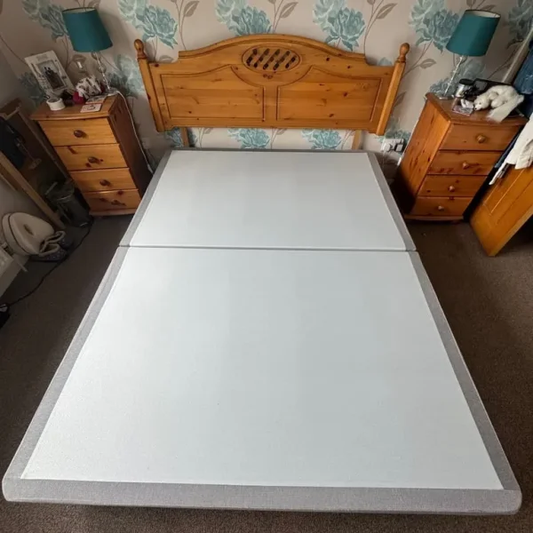 King Divan Bed Base with Drawers and Headboard