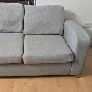 DFS Grey Fabric 3+2 Seater Sofas £180 - Image 4