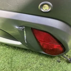 mitsubishi outlander 2016 rear bumper factory colour minor damage - Image 3