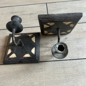 Antique wall candle holders - Image 4