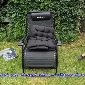 UDPATIO Extra Wide Sun Loungers / Zero Gravity Chairs - For Big & Tall People - Image 2