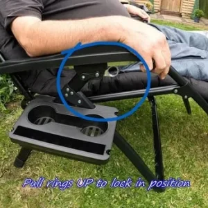 UDPATIO Extra Wide Sun Loungers / Zero Gravity Chairs - For Big & Tall People - Image 4