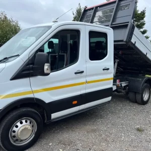2021 Ford Transit 2.0 EcoBlue 130ps Double crew cab tipper 63k miles CLEAN PLUS VAT Dropside Tipp... - Image 3