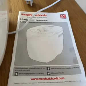 Morphy Richards homeserve bread maker - Image 4