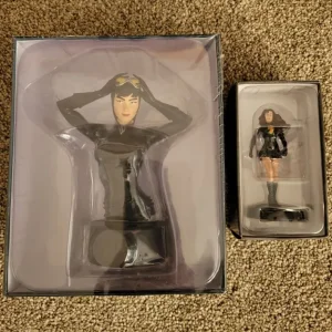 DC CATWOMAN BUST AND MARY BROMFIELD FIGURE
