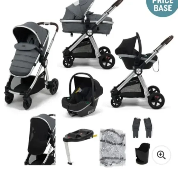 Pushchair and car seat set