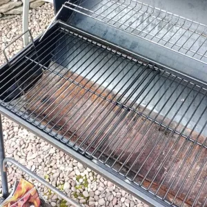 Barrel Drum BBQ - Black 76cms Long - Image 2