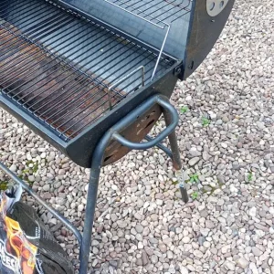 Barrel Drum BBQ - Black 76cms Long - Image 3