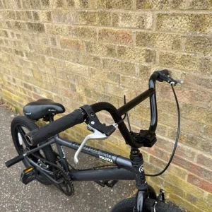 PIRANHA MERCY BMX IN GREY AND BLACK WITH MAT BALCK REAR STUNT PEGS - Image 5