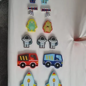 Kids Studio Wooden Space Rocket - Image 8