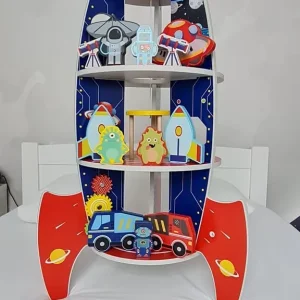Kids Studio Wooden Space Rocket