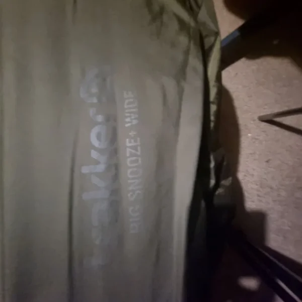 Trakker bed chair and sleeping bag