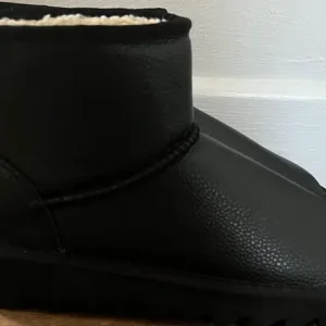 Black Next Fur Line Ankle Boots