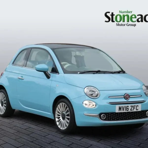 2016 Fiat 500 500 My17 1.2 69hp Lounge HATCHBACK Petrol Manual